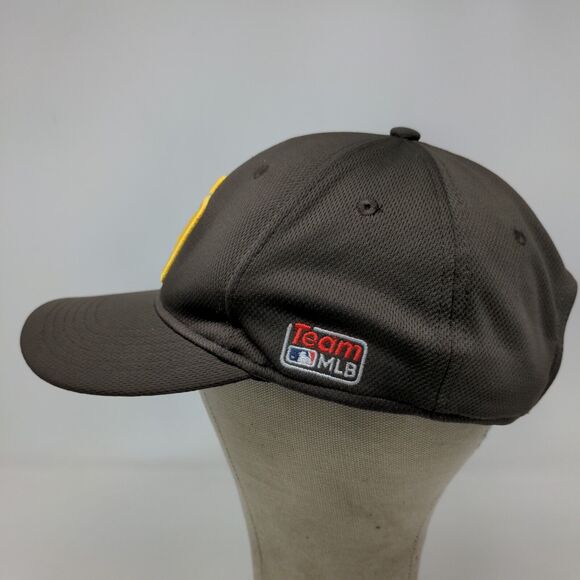 OC Sports Team MLB Men's Strapback Hat Brown OSFM San Diego Padres Embroidered - Picture 5 of 12